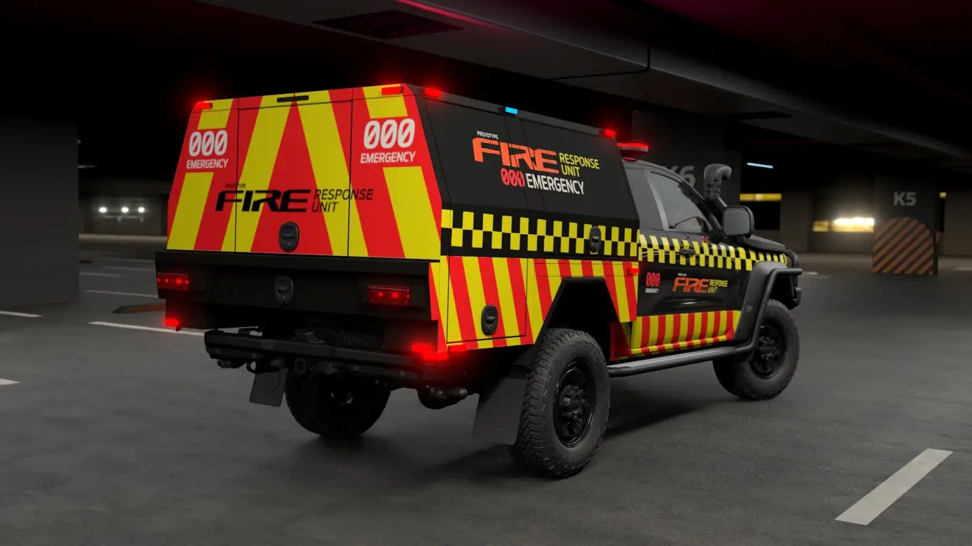 Ford Ranger Super Duty Fire Response Unit