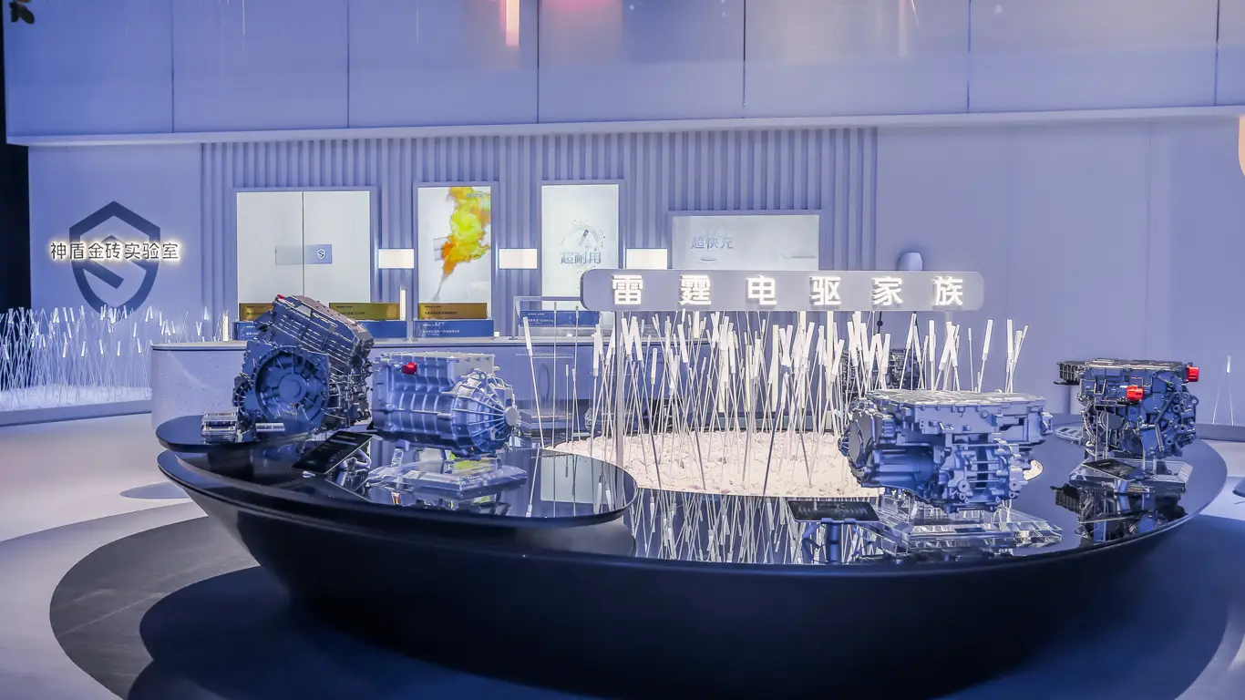 Geely на автосалоне в Шанхае