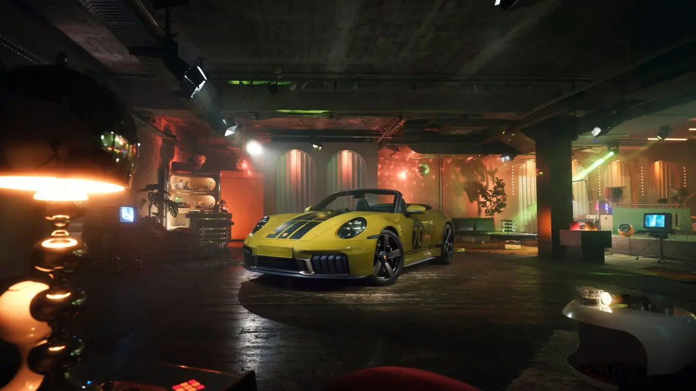 Такой Porsche вы точно не ждали: кабриолет с тканью внутри бардачка