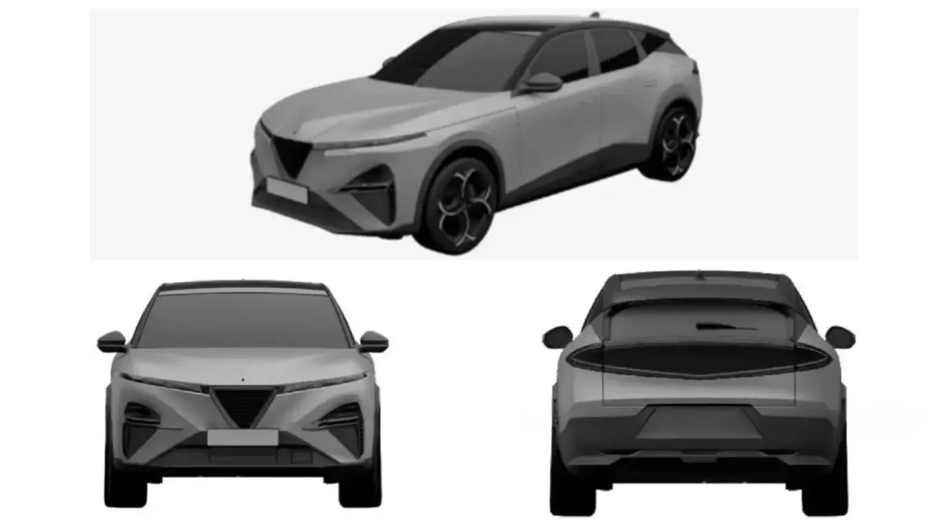 Новый Alfa Romeo Stelvio 2025: слитые в Сеть патенты раскрыли неожиданный дизайн