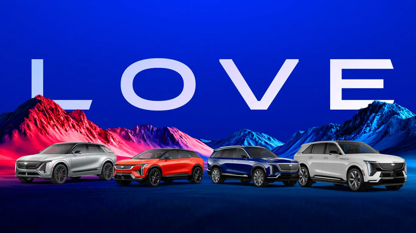 Cadillac устроил электрическую сенсацию в Китае: бренд показал всем, что такое LOVE