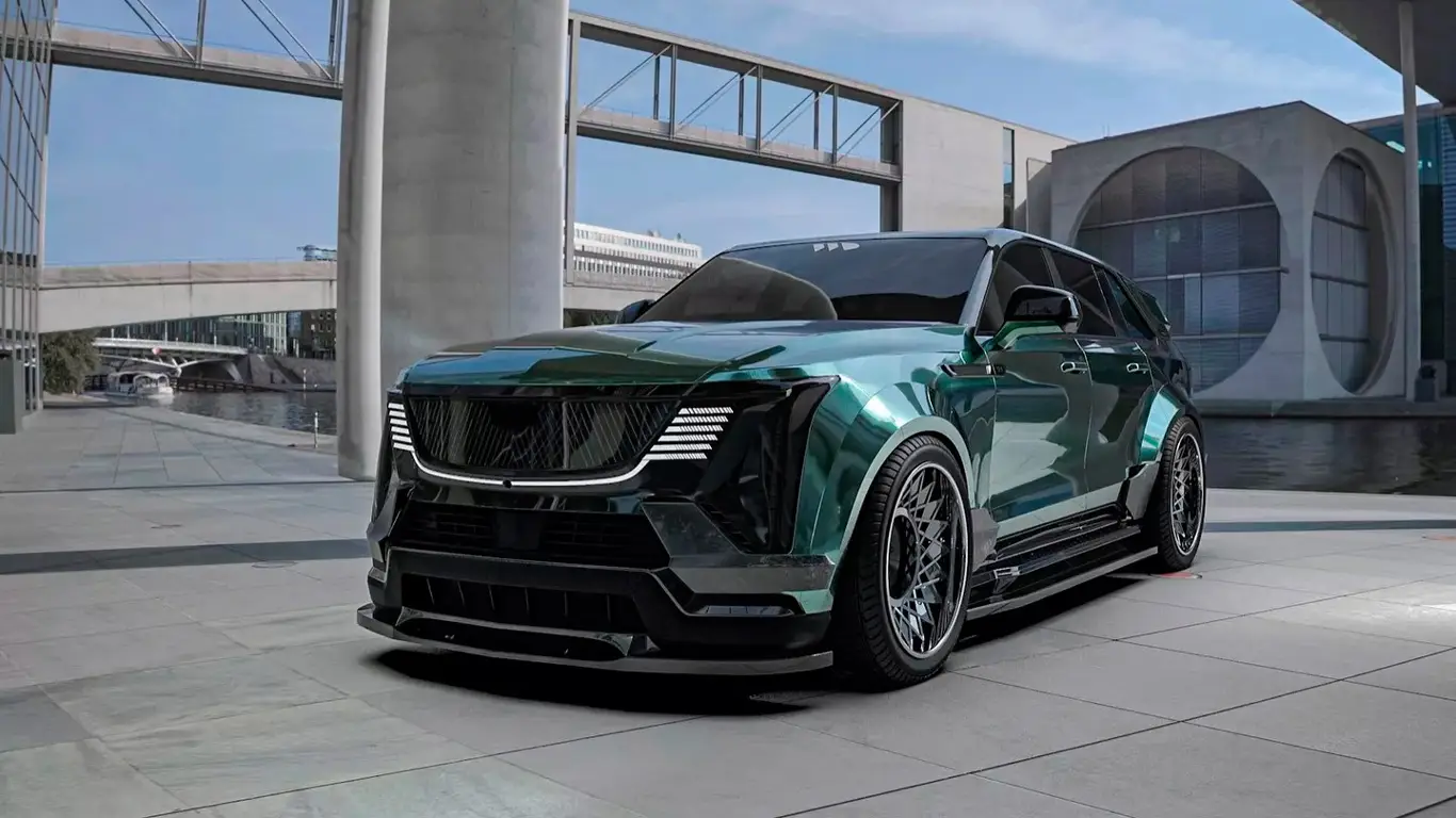 Тихий монстр: электрический Escalade IQ получил агрессивный обвес и стал еще громче без звука