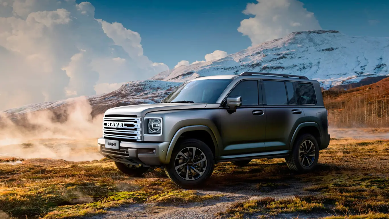 Полиция на рамных кроссах: Haval H9 выходит в патруль по российским дорогам