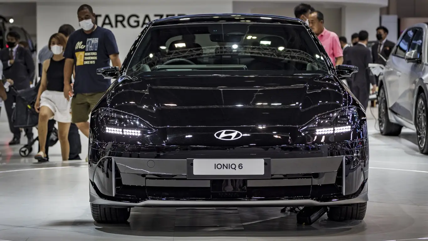 Электрокар с «акульим носом»: американский рынок выводит дизайн корейцев на новый уровень