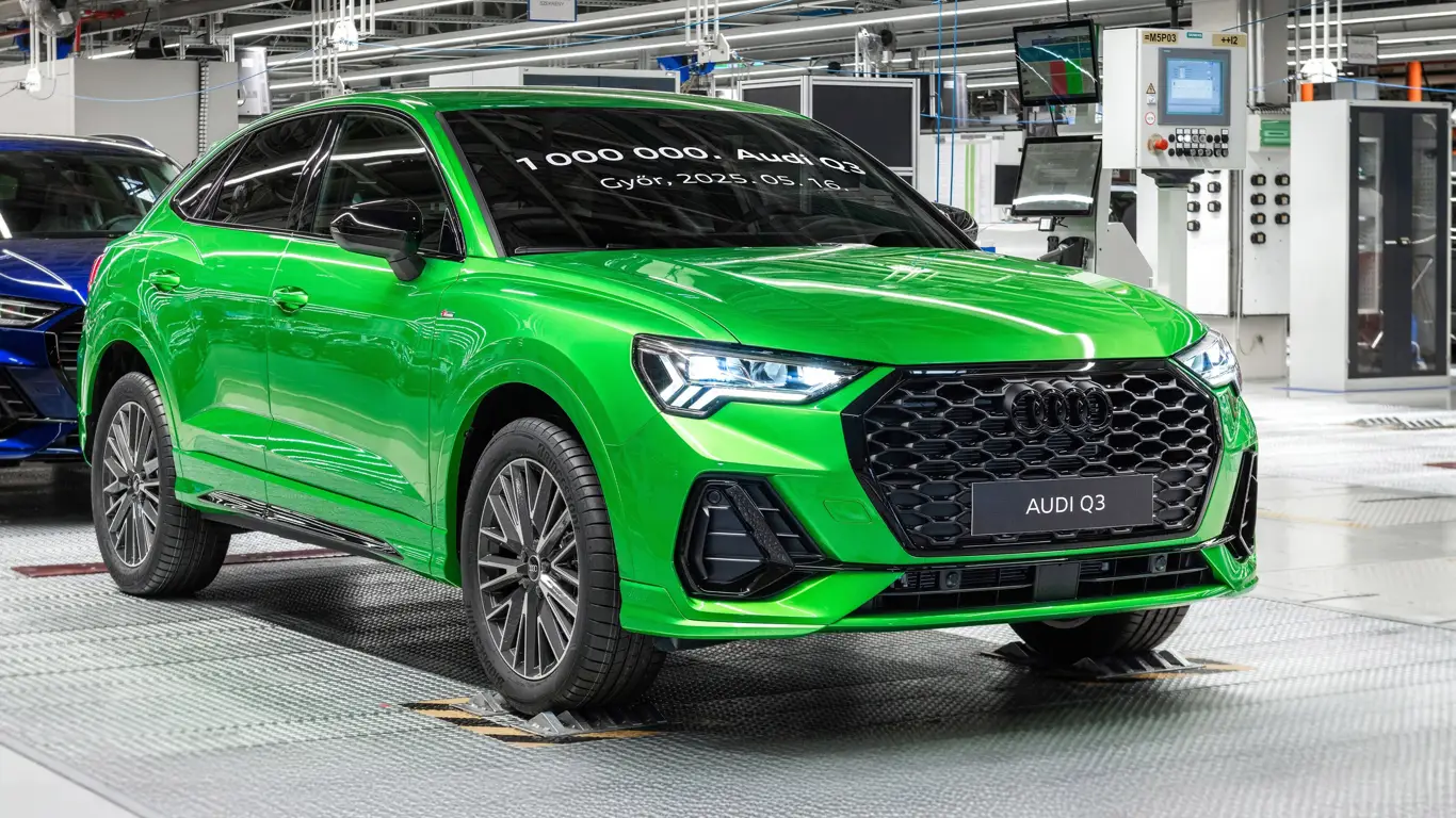 Миллион причин для гордости: Audi Q3 продолжает покорять мир, устанавливая новые рекорды