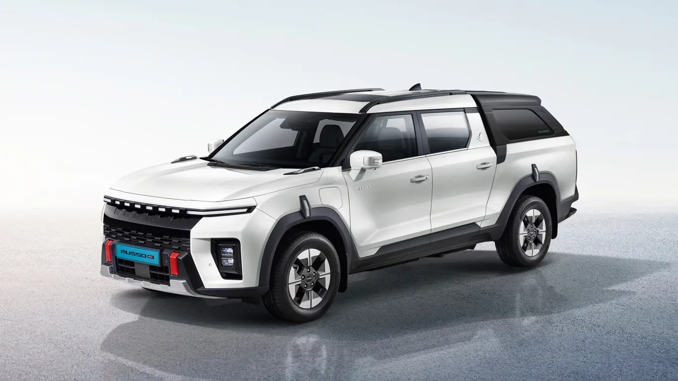 KGM берет Европу гарантией: пикап Musso EV гарантирует 1 миллион километров без забот