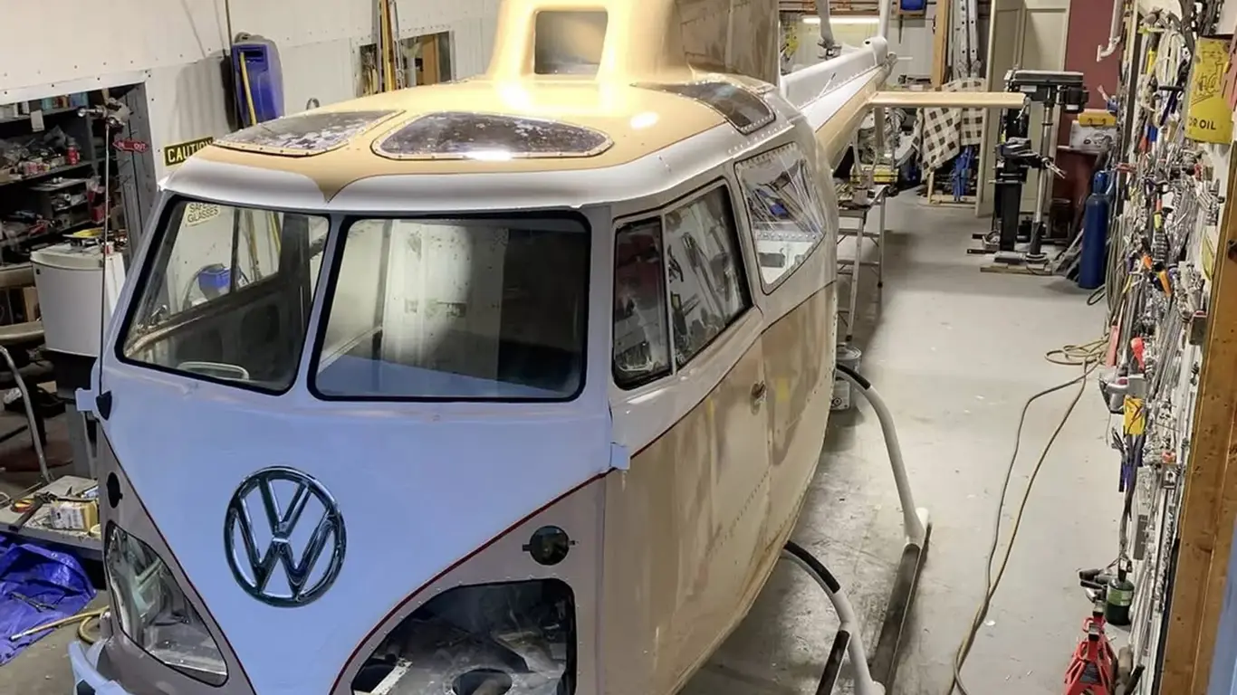 «Франкенкоптер»: культовый T1 превратили в вертолет, который так и не взлетел