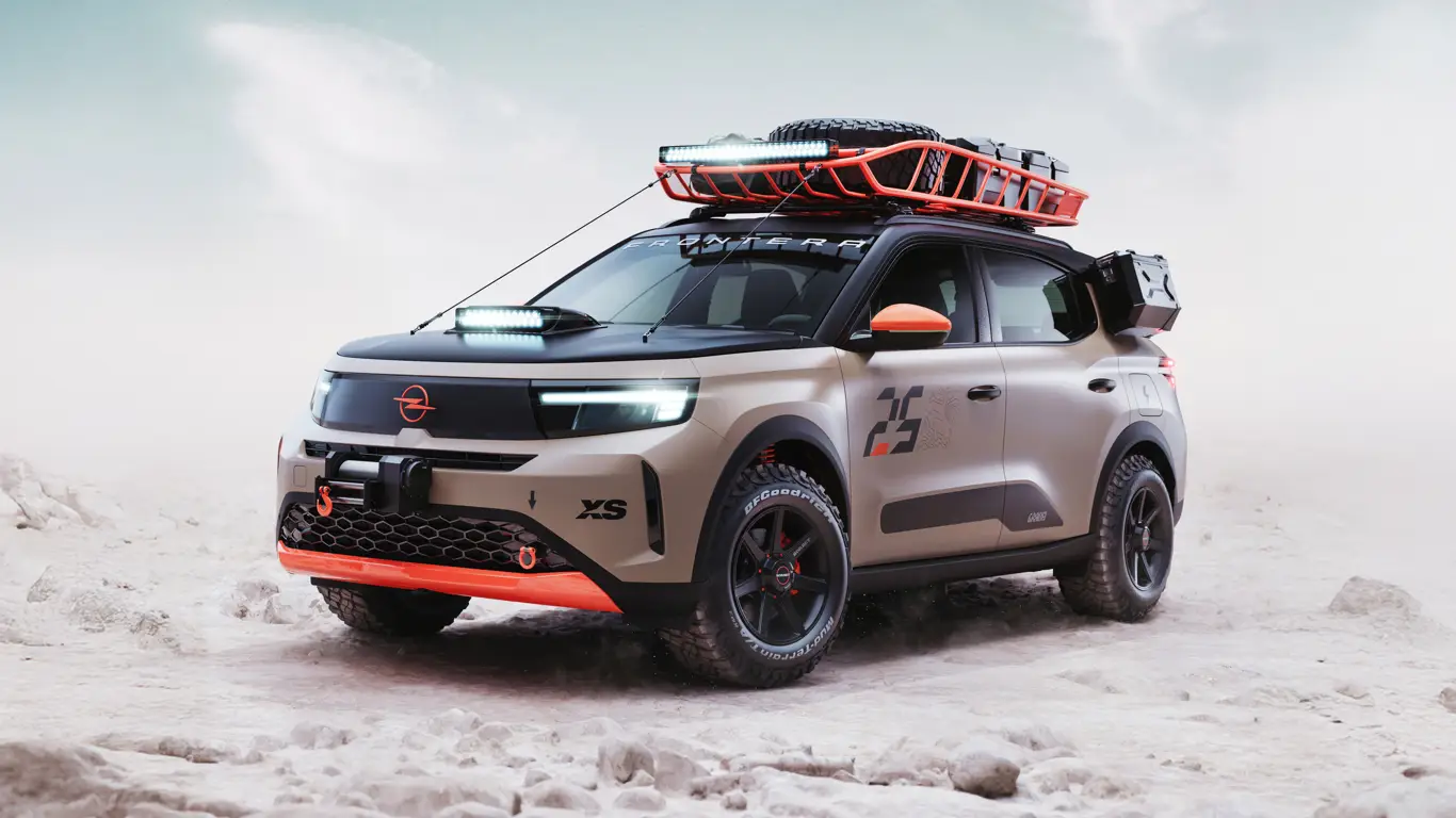 У этого Opel Frontera есть все для оффроуда: лебедка, зубастая резина и розетка на борту