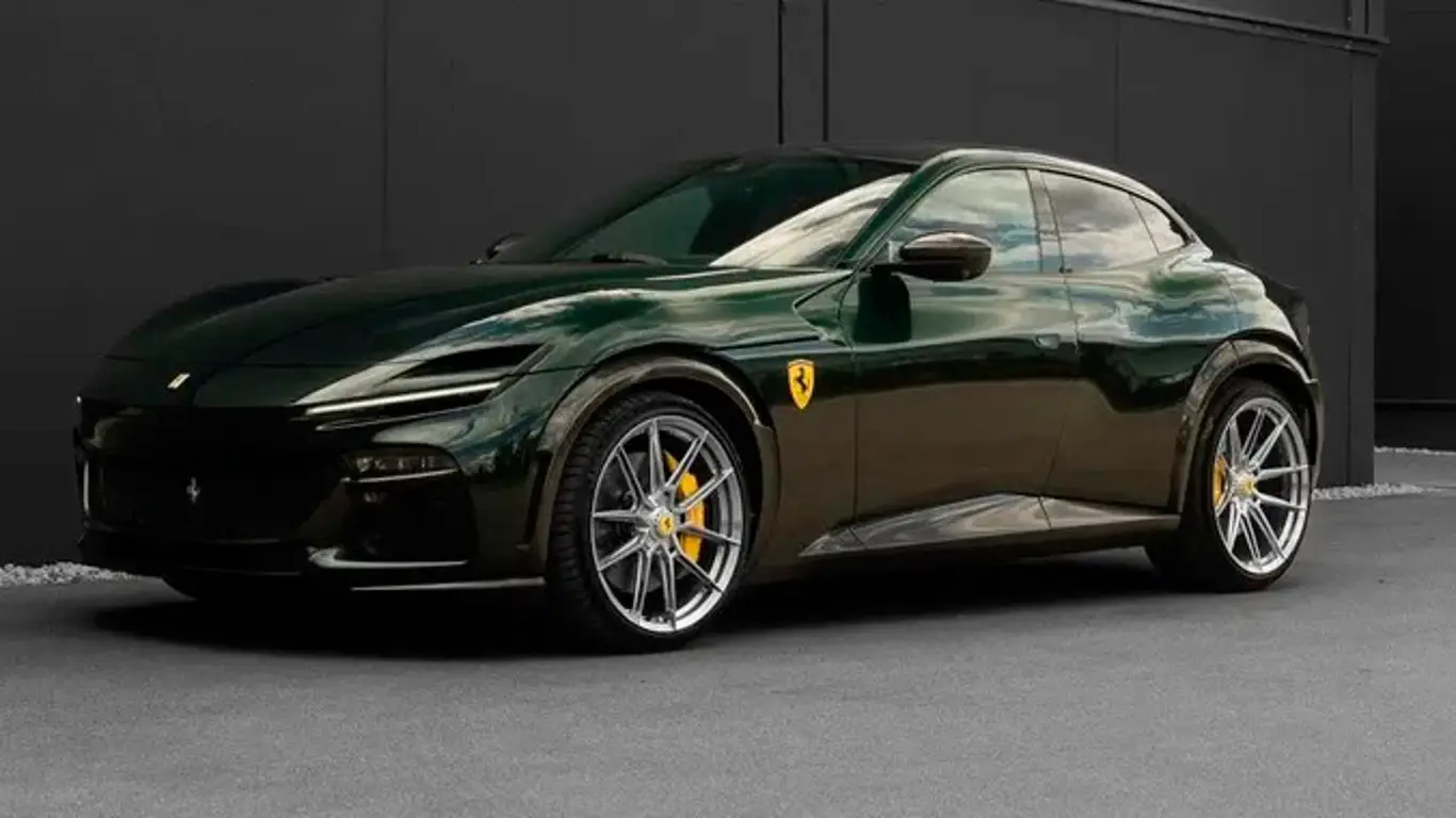 Тюнинг как искусство: Ferrari Purosangue превращается в шедевр