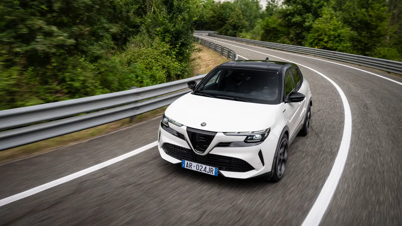 Alfa Romeo Junior не справился с «лосем»: экстренный маневр оказался провальным