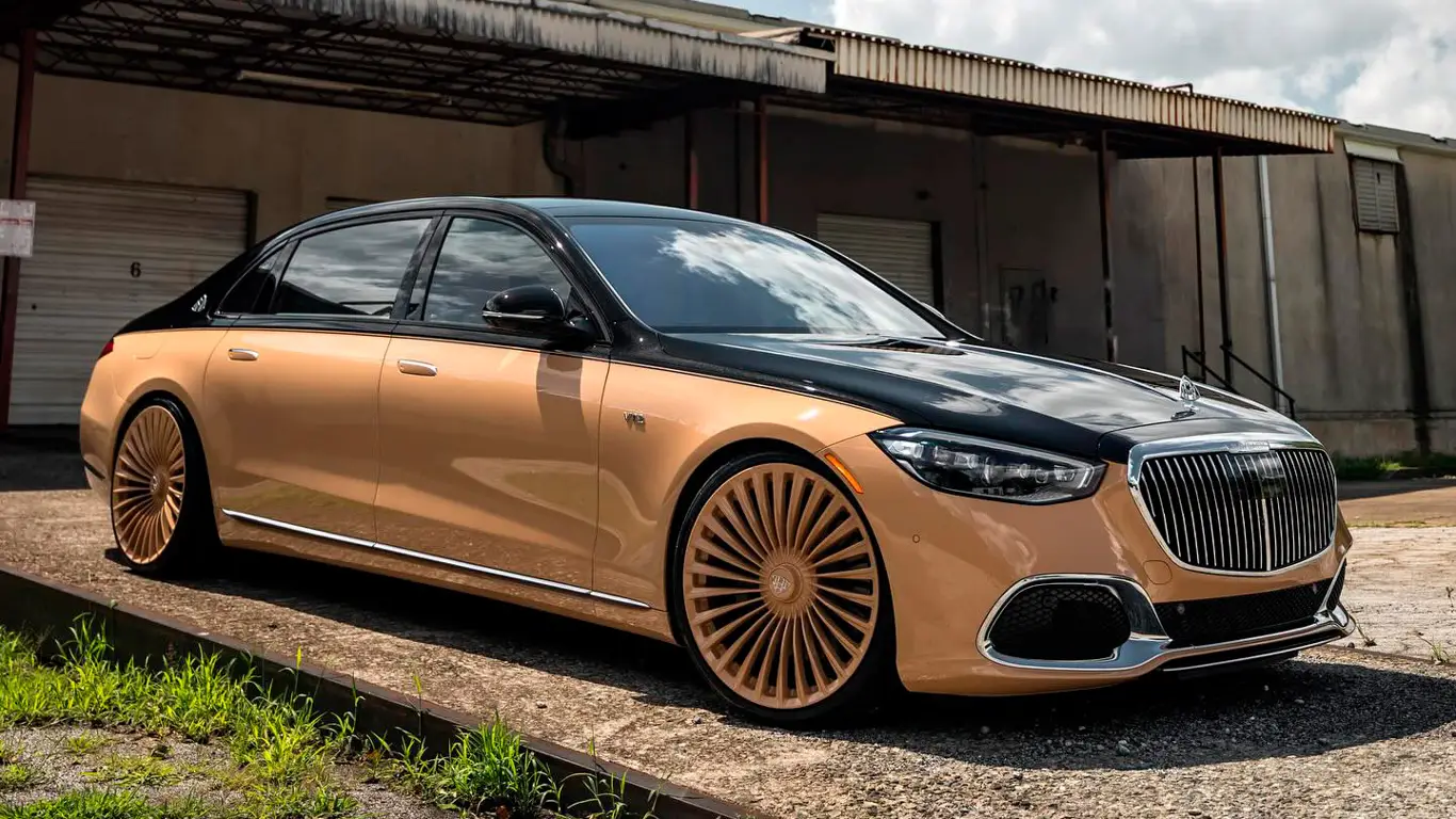 Этот лимузин в цвете капучино захотят даже те, кто не любит Maybach