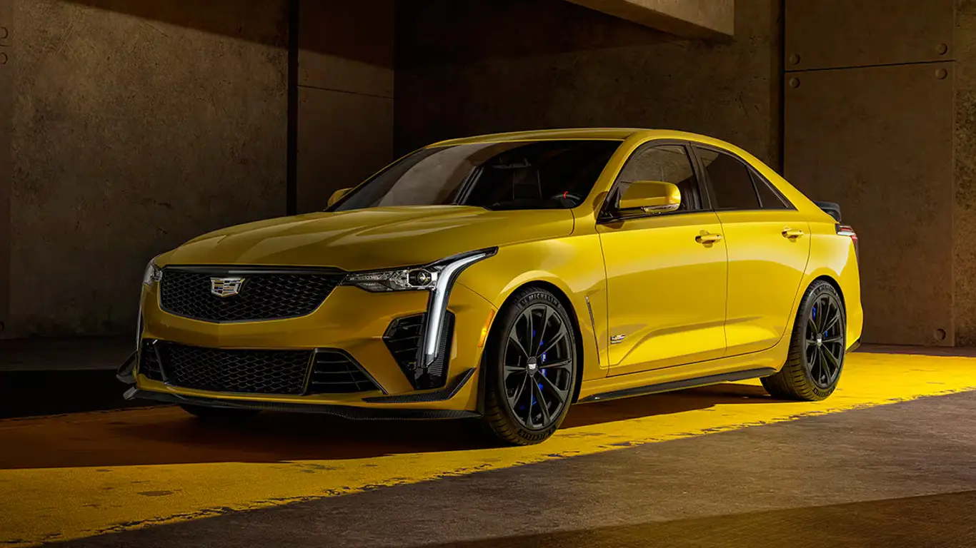 Американская ракета за 5 млн рублей: у Cadillac Blackwing все серьезно – даже тормоза цветные
