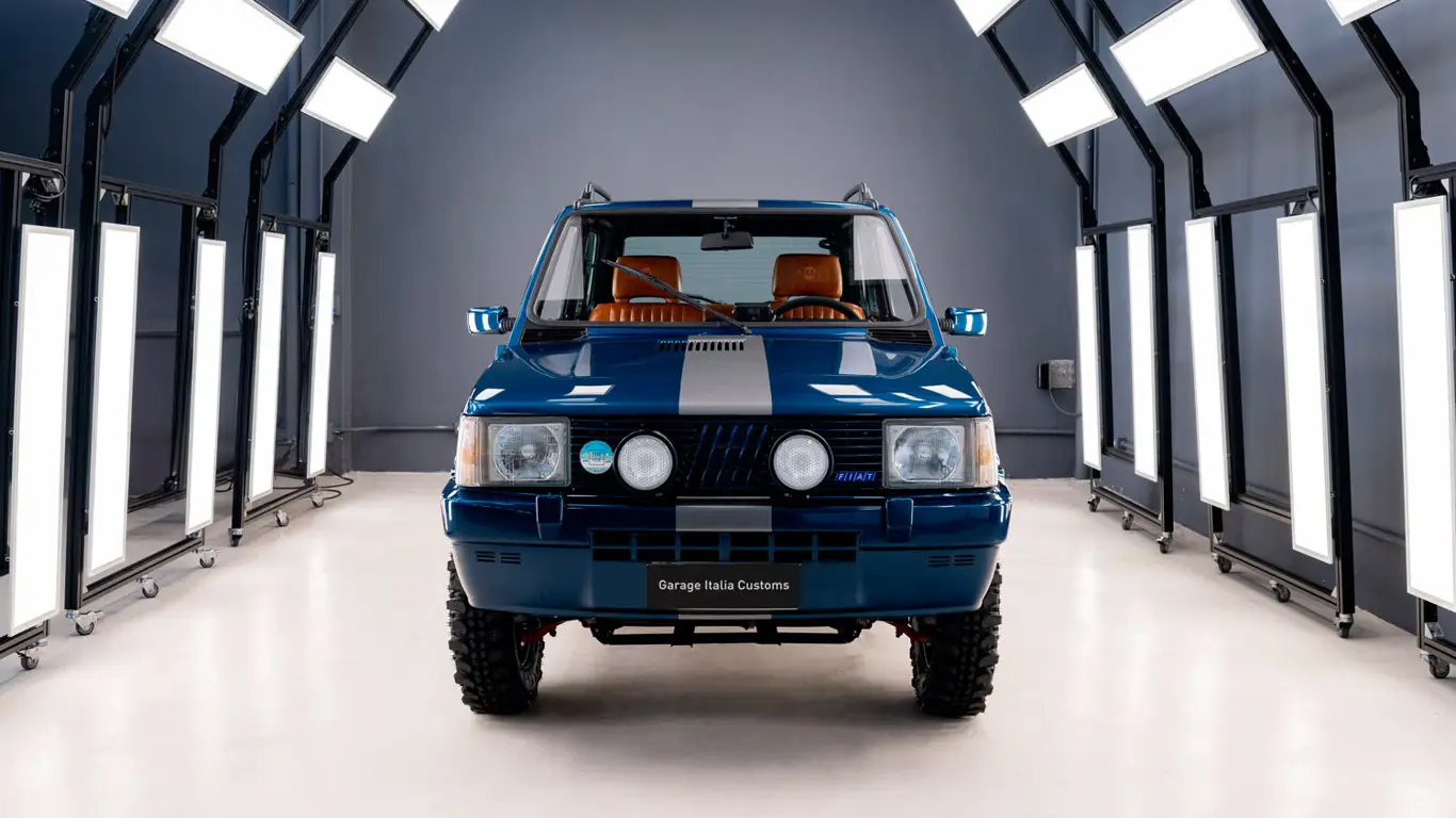 Fiat Panda в стиле Ferrari — культовый малыш стал электромобилем