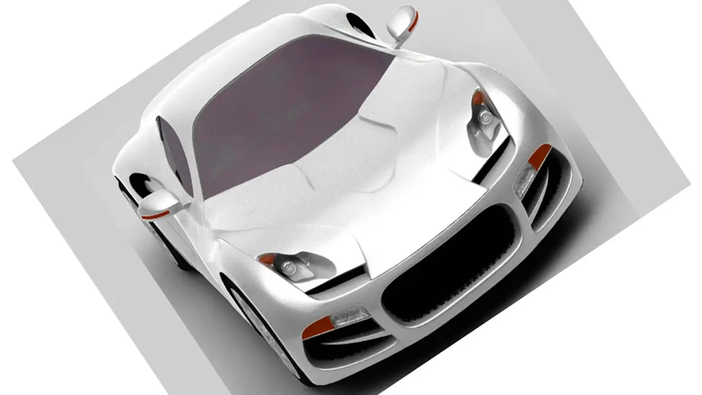 Из Крыма с любовью: в России запатентовали ретро-спорткар с выхлопом по центру