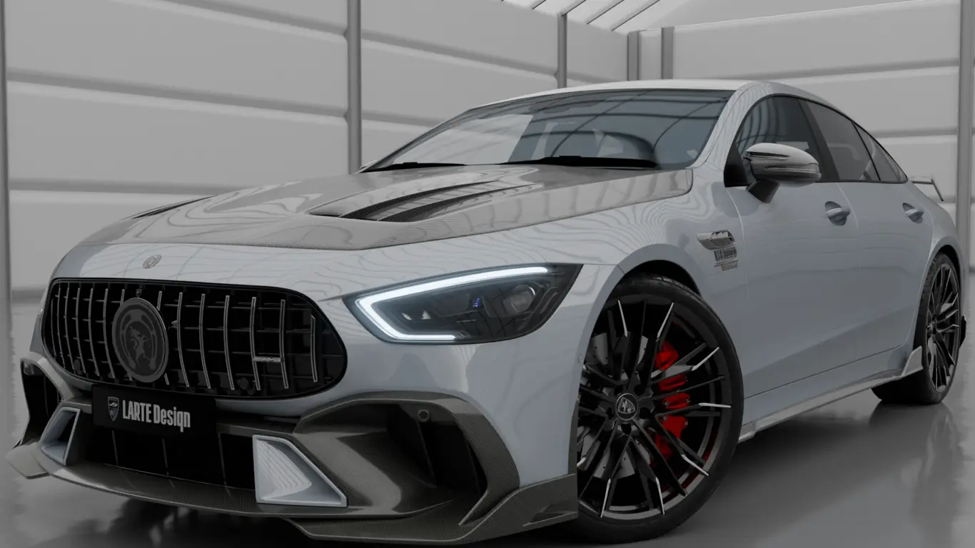 Новый образ для AMG GT: LARTE показал агрессивные обвесы Signature