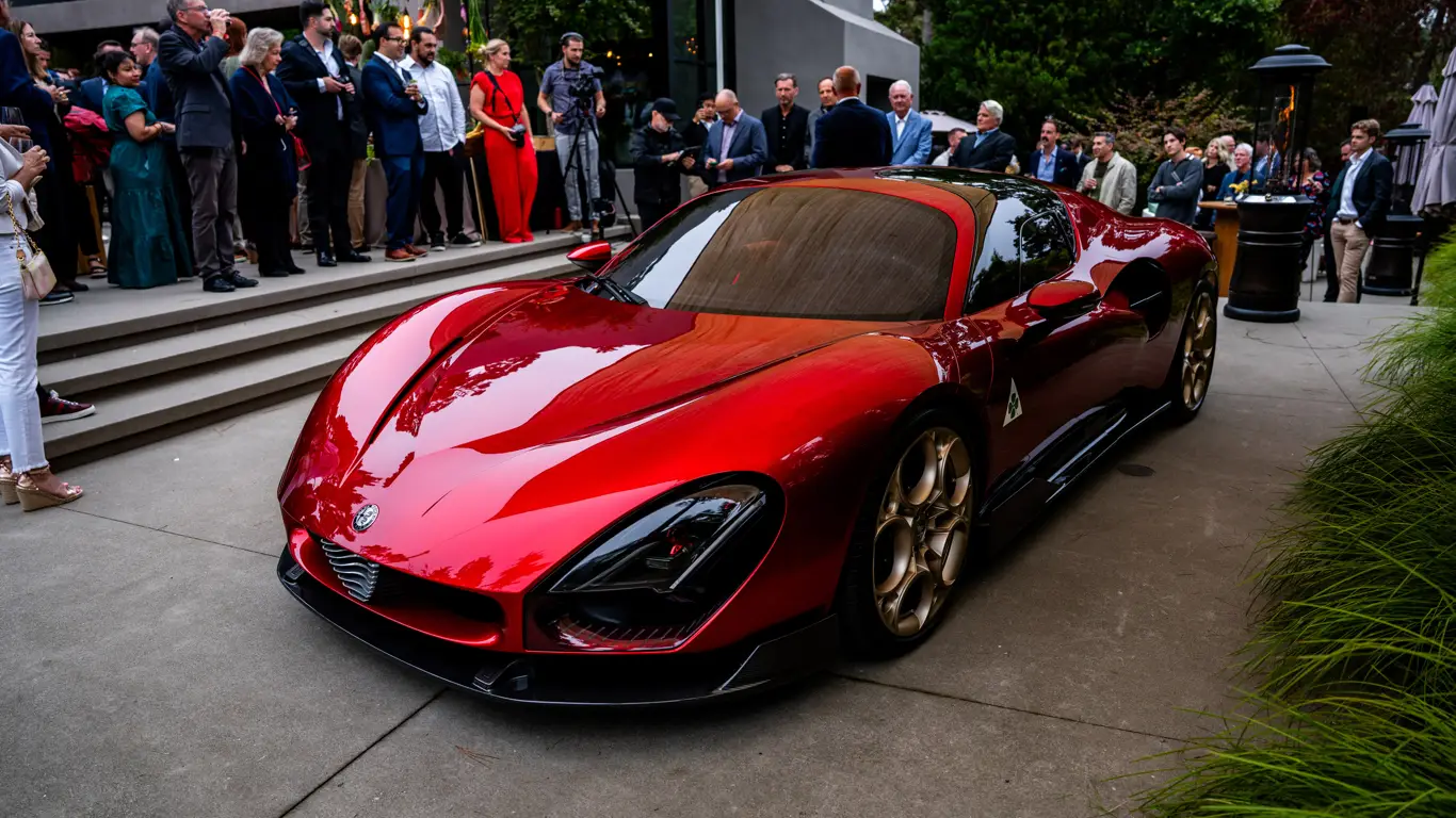«Самое красивое авто в мире»: суперкар Alfa Romeo произвел фурор в США