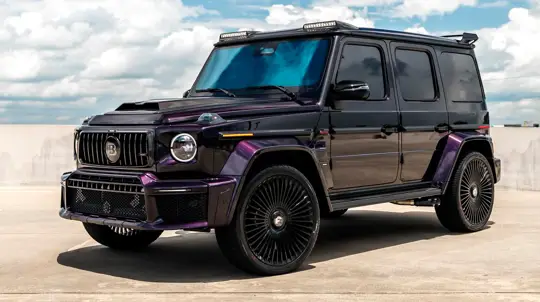 800 сил и виноградный блеск: Brabus сделал «Гелик», на который будут оборачиваться все