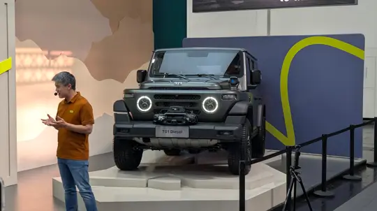 Гелик за полцены: китайцы вывели на сцену внедорожник BAW 212 T01