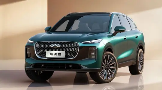 Скоро дебют: новый  Chery Tiggo 8 запатентовали в Индии