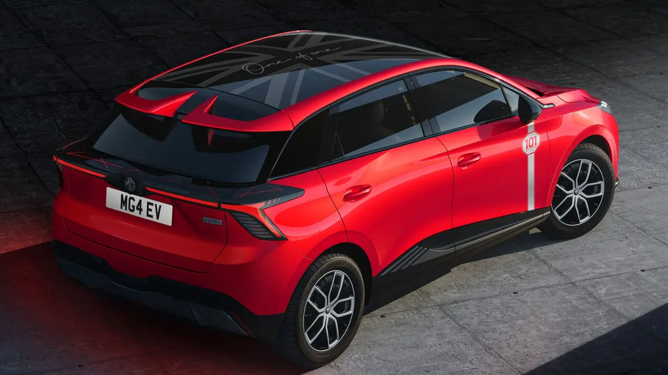 Более века: MG4 получил спецверсию в честь 101-летия бренда