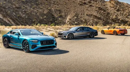 60 часов ручной работы и $68 000 за цвет: Bentley создал авто, которые переливаются, как закат над Калифорнией