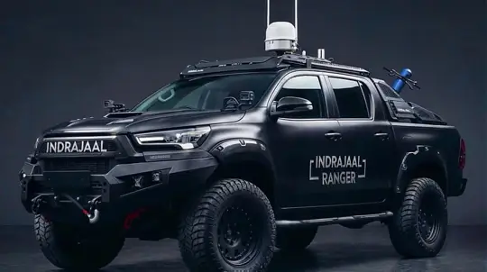 Индия представила патрульный 4×4 Ranger с системой борьбы с дронами