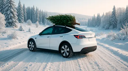 Страшно удобно: Tesla в снегопад едет увереннее, чем некоторые по сухому асфальту