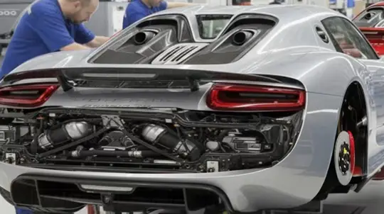 100 часов ручной сборки: как на самом деле делали Porsche 918 Spyder