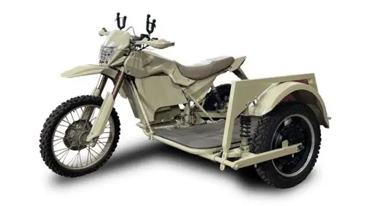 До 100 км хода и коляска под груз: представлен отечественный байк не для всех