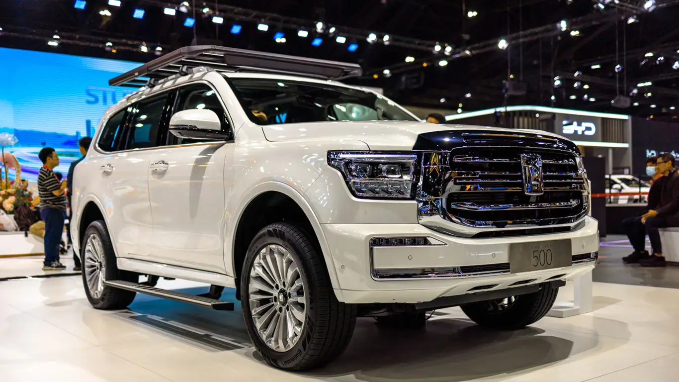 Новый Tank 400 запатентован: что подготовили китайцы для России