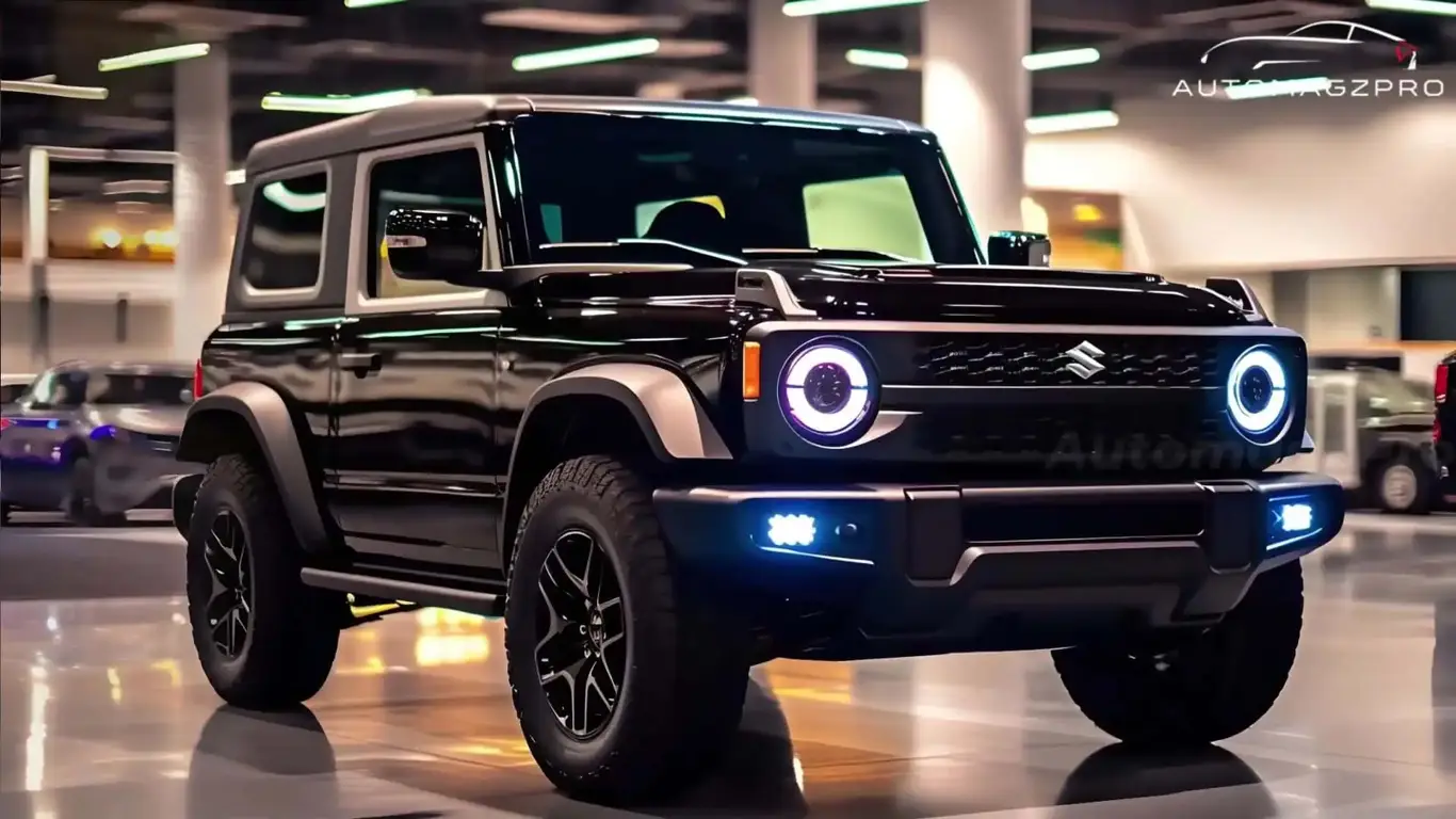 Совершенно новый Suzuki Jimny: первые изображения легендарной модели 2025 года