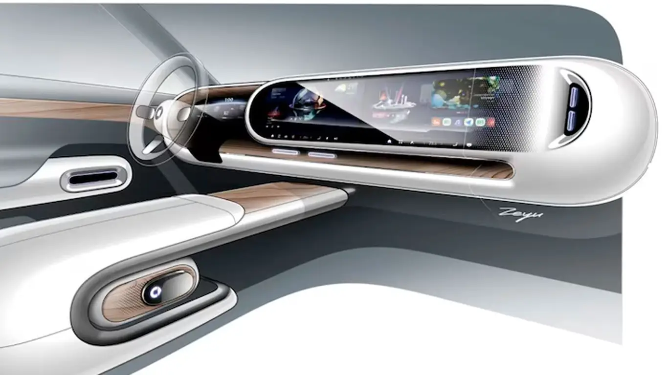 Дуб, OLED и сила: скоро Smart покажет свой самый большой и мощный автомобиль