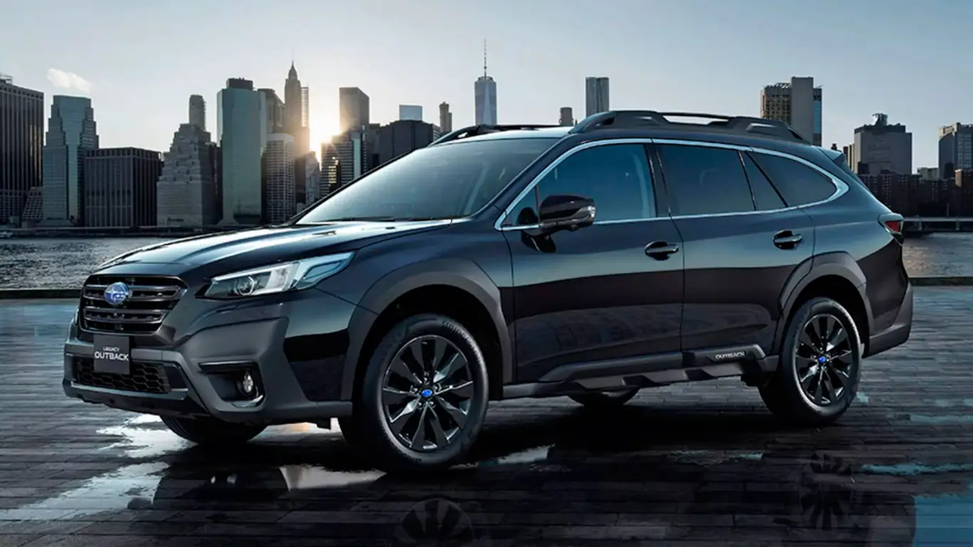 Subaru Outback: черный как ночь, стильный как ниндзя