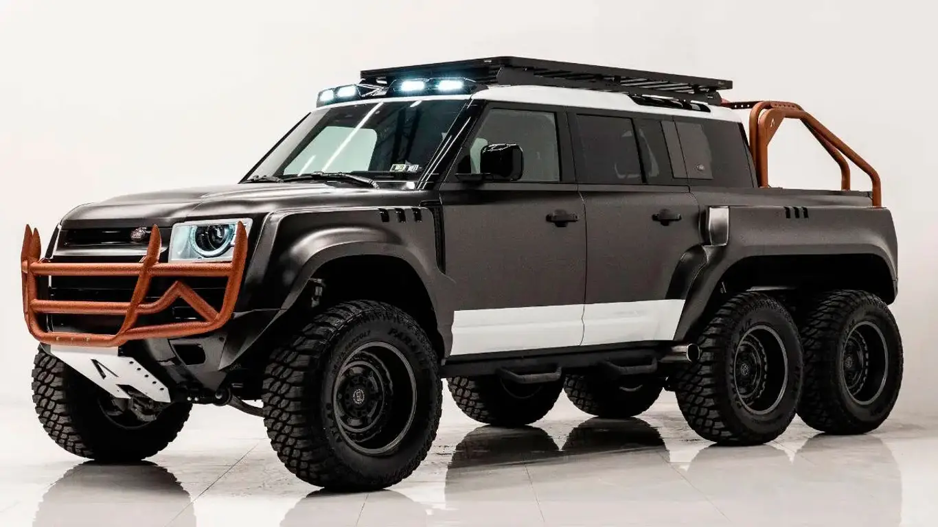 С таким Land Rover Defender 6X6 и апокалипсис не страшен