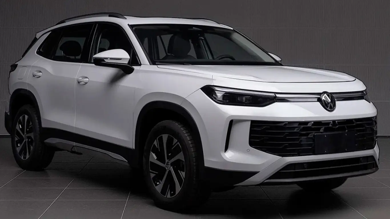 Volkswagen не смог сдержаться и сам показал фиолетовый Tayron за 24 часа до премьеры