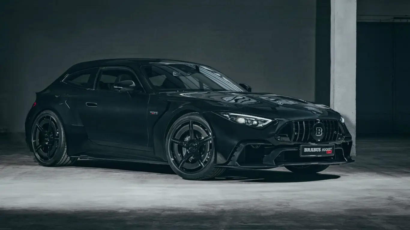 Brabus дразнит BMW новым 1000-сильным универсалом AMG GT