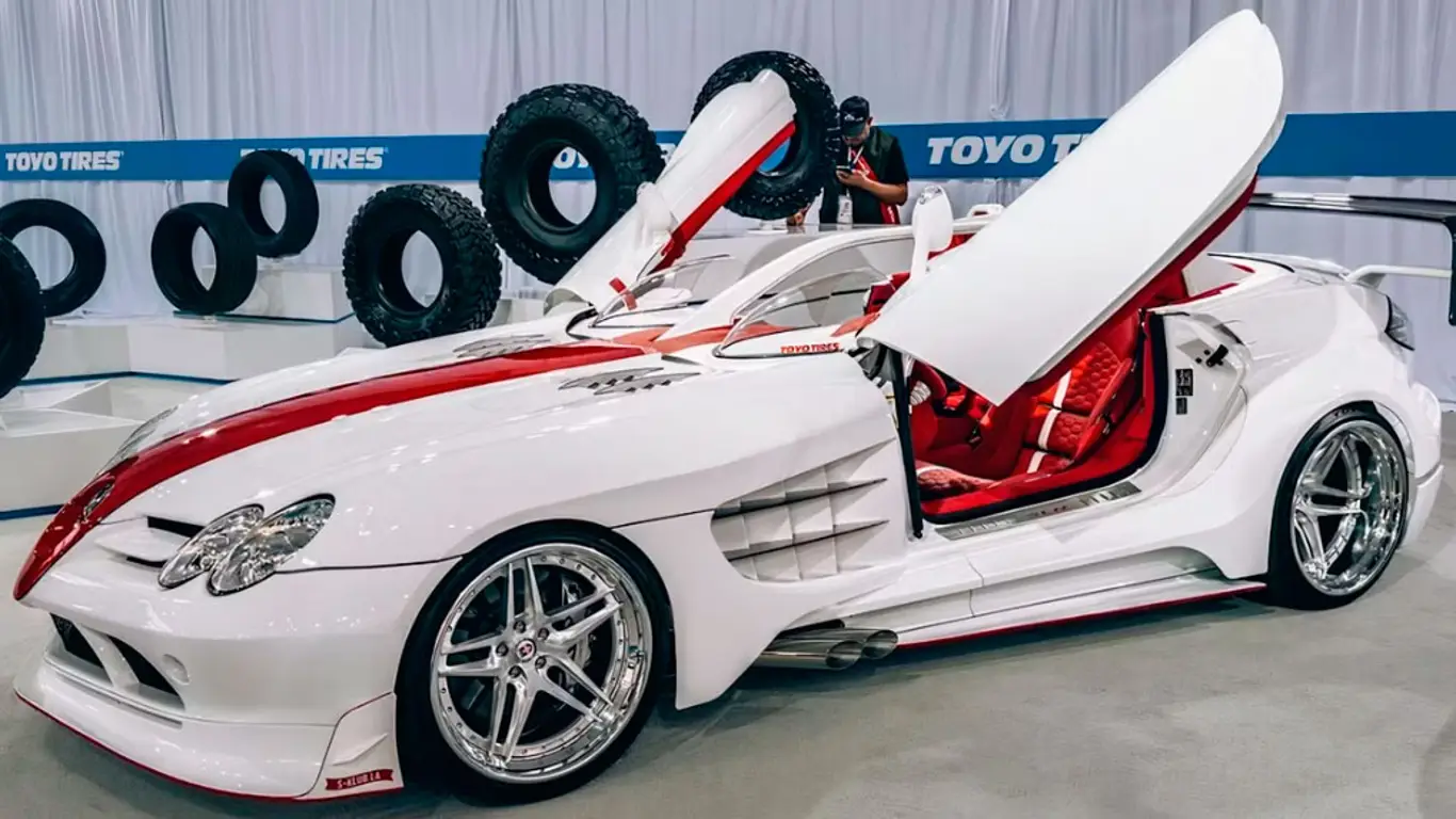 Шедевр от SEMA: Джон Саркисян показал свой вариант Mercedes SLR McLaren
