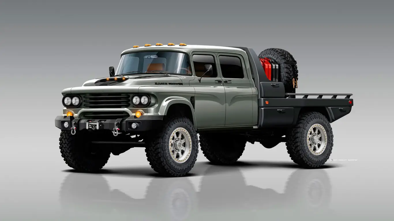 ЗИЛ на максималках: так выглядит 62-летний пикап Dodge