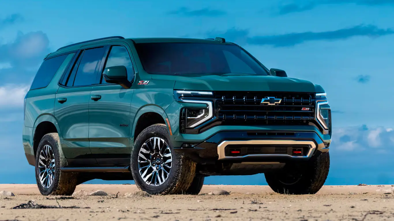 Chevrolet Tahoe 2025: новый цвет заставит соседей завидовать