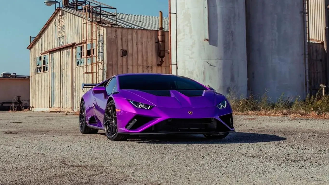 Фиолетовый монстр: Vorsteiner превратил Lamborghini Huracan EVO в мечту для гонщиков