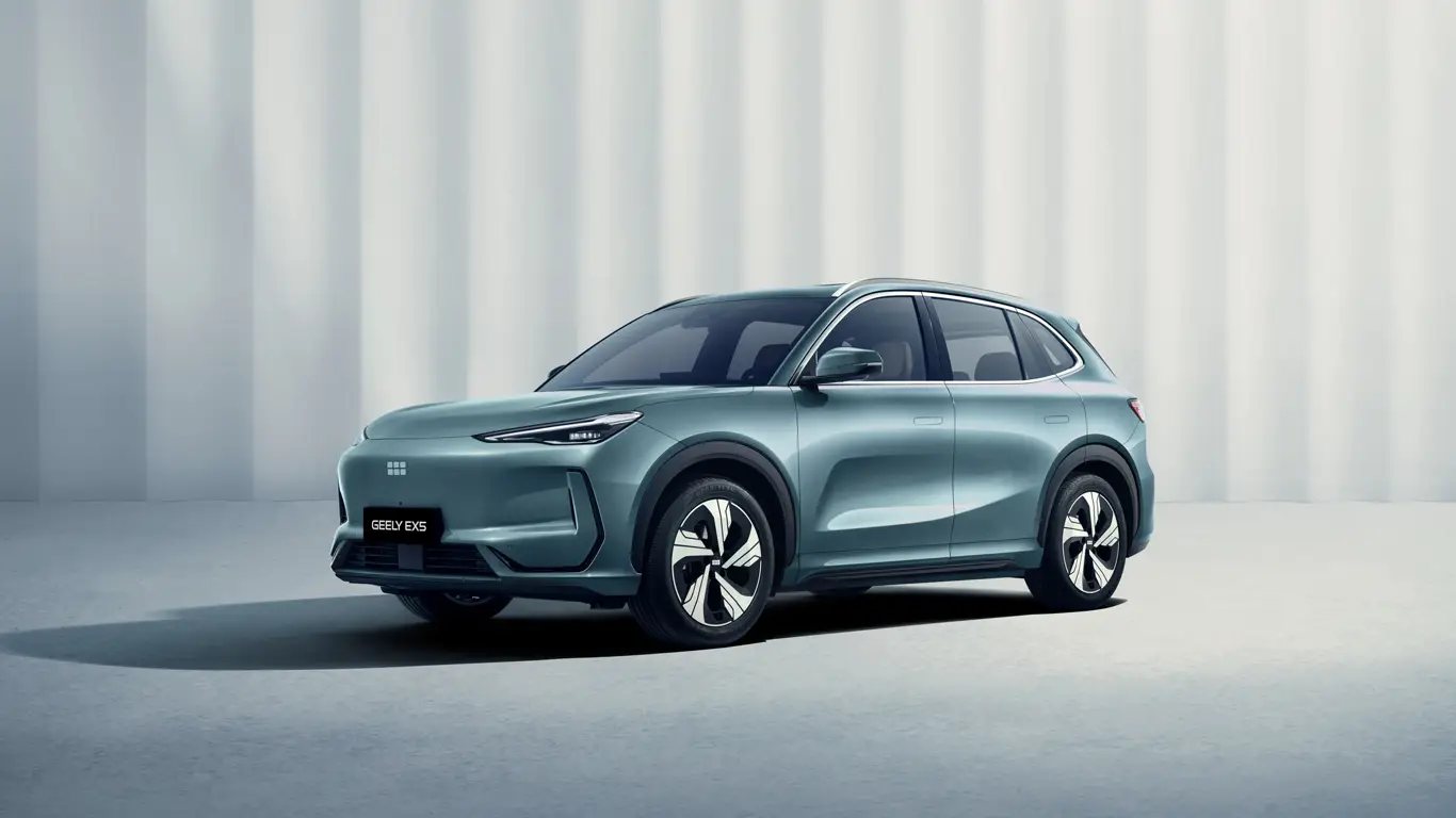 Geely раскрывает комплектации нового электрического кроссовера Geely EX5 для российского рынка