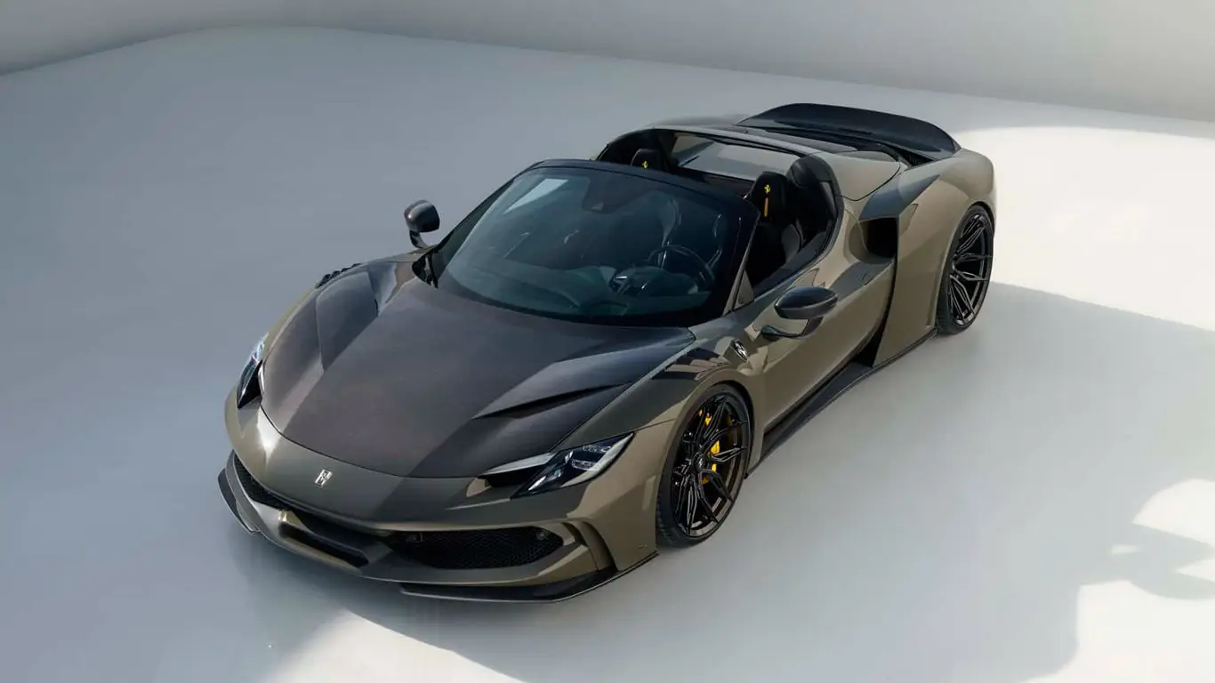 Быстрее, шире, мощнее: Ferrari 296 GTS превратили в настоящего монстра