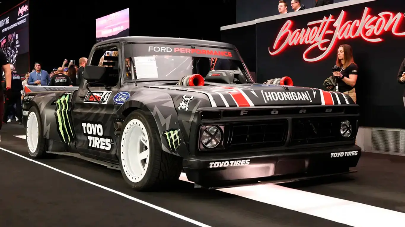 Культовый Ford F-150 Кена Блока ушел с молотка за баснословную сумму