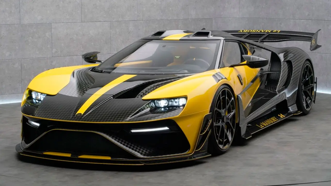 Представлен легендарный Ford GT с сумасшедшим тюнингом Mansory и Under Armour