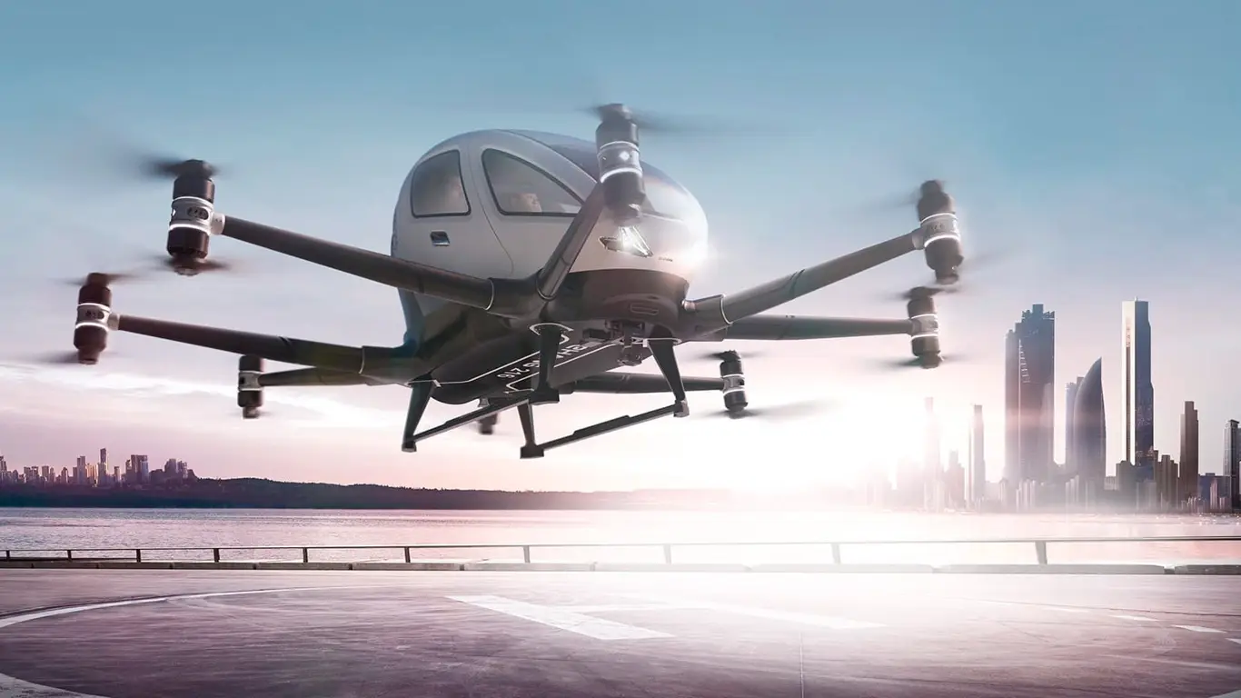 Летающие такси без пилота: JAC Motors поможет создать будущее городской авиации