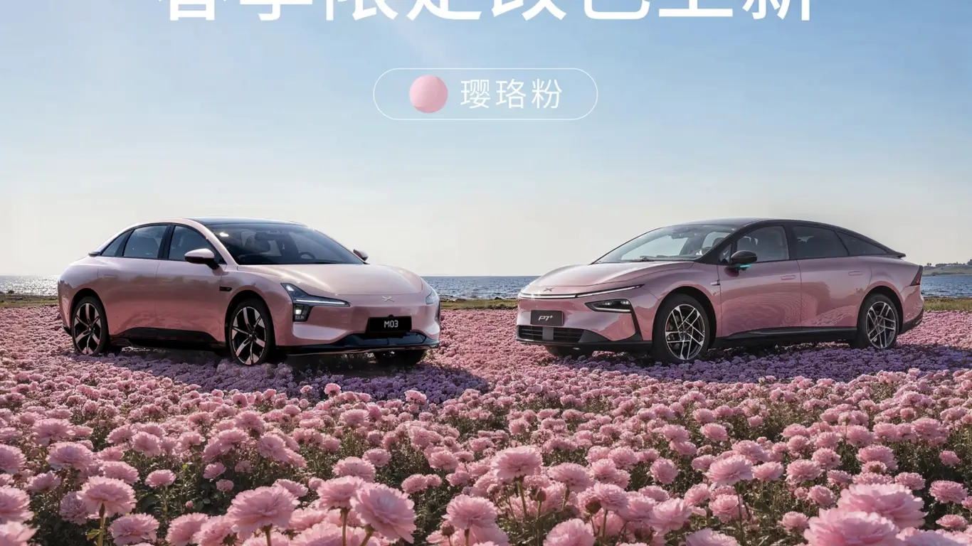 Специально для девочек: Xpeng дарит яшмовую розу каждой представительнице прекрасного пола