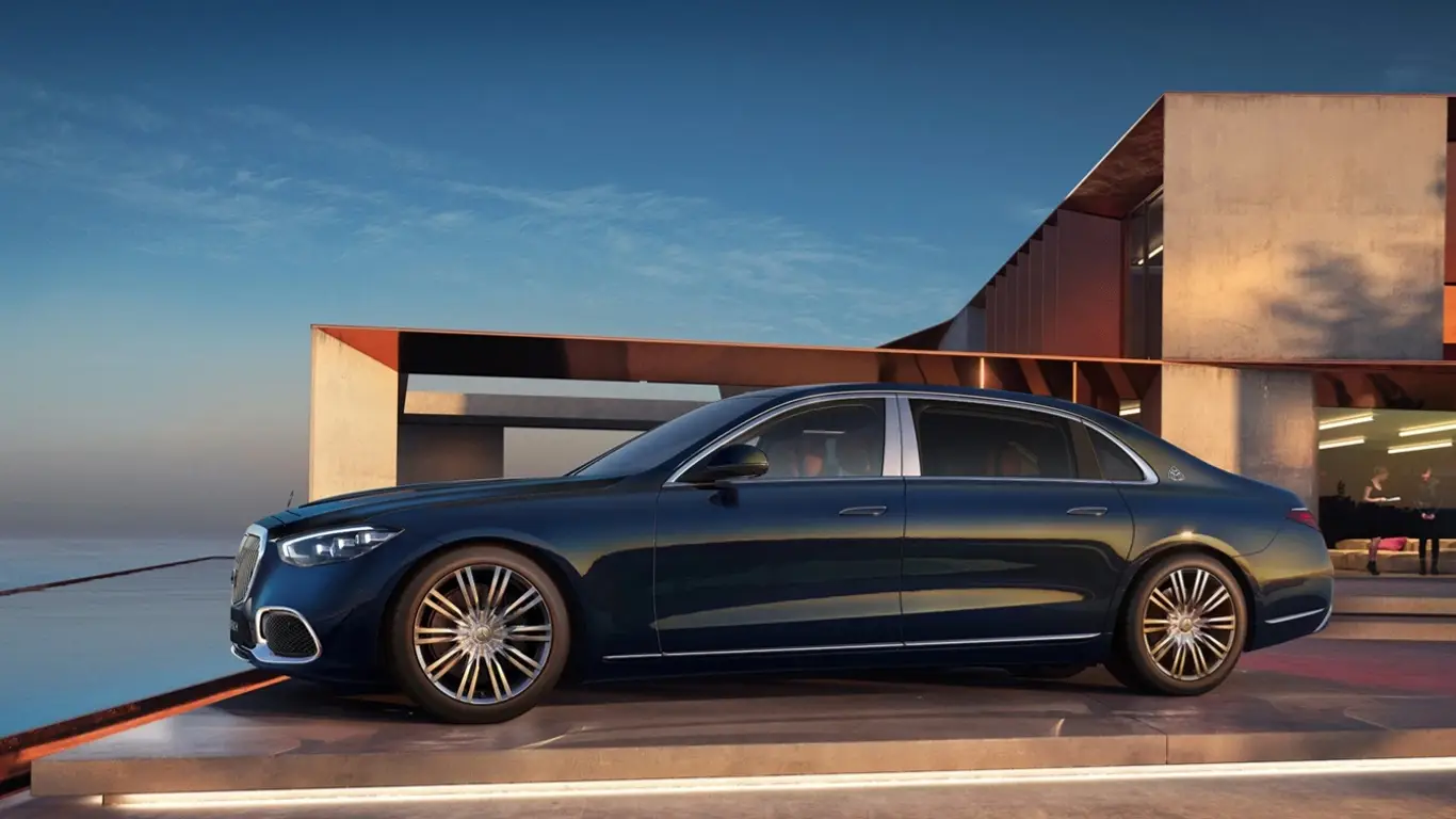Новый Maybach: массаж, AR-лобовое стекло и полный привод в одном лимузине