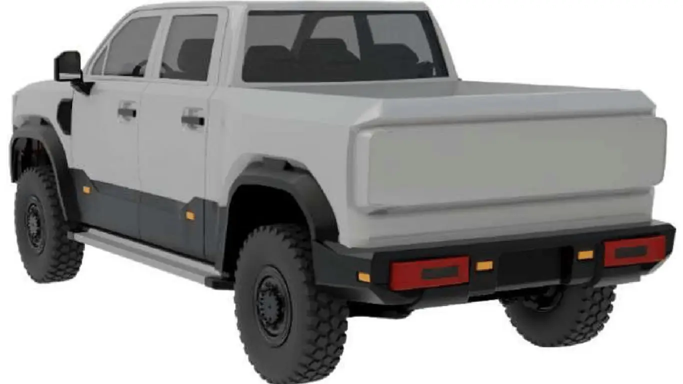 Новый зверь от «Ремдизеля»: российский пикап напугал внешностью