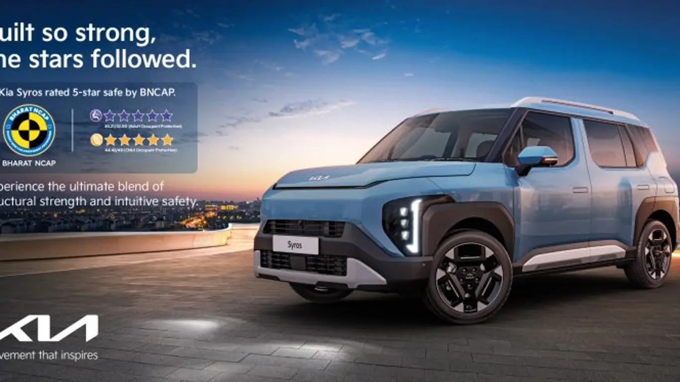 Syros от Kia стал эталоном безопасности: лучше, чем вы ожидали