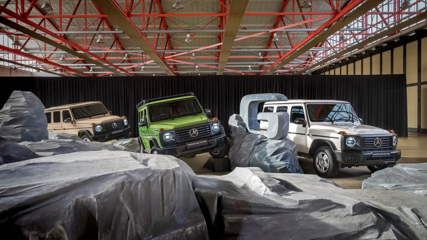 Назад в будущее: Mercedes показал «Гелик» за $200 000 — с деталями из прошлого века